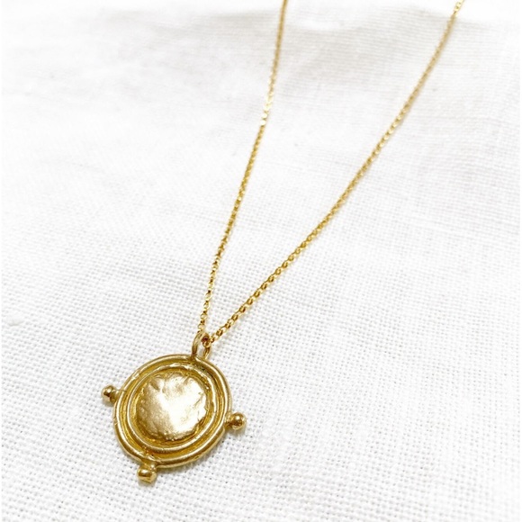 Hawkly Jewelry - HAWKLY JEWELRY BRASS PORTAL NECKLACE